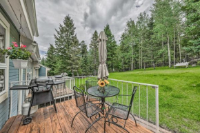 Cloudcroft Condo with Fireplace and Forest Views!